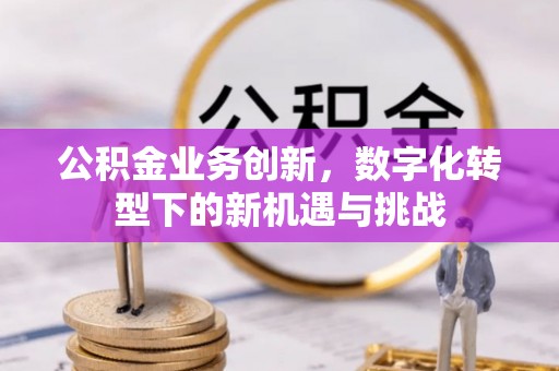 融安公积金业务创新，数字化转型下的新机遇与挑战
