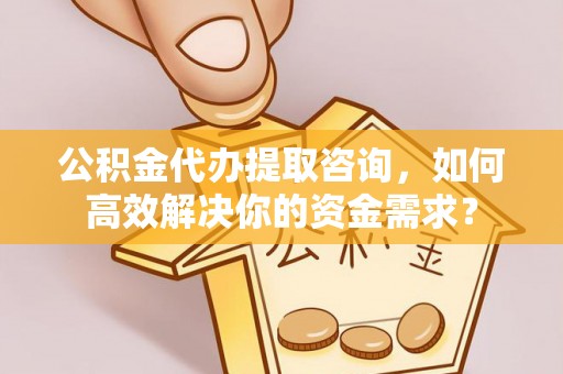 融安公积金代办提取咨询，如何高效解决你的资金需求？