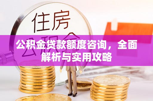 融安公积金贷款额度咨询，全面解析与实用攻略
