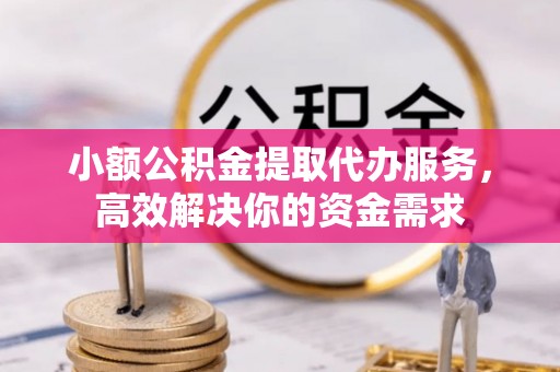 融安小额公积金提取代办服务，高效解决你的资金需求