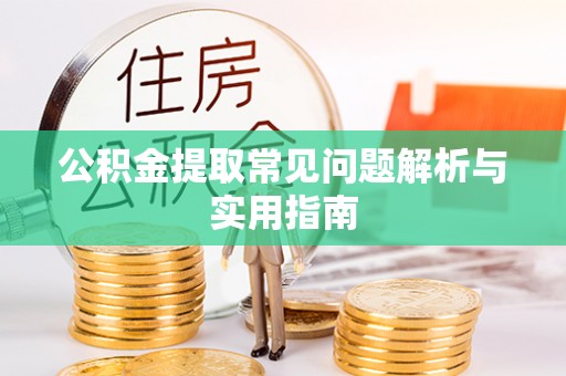 融安公积金提取常见问题解析与实用指南