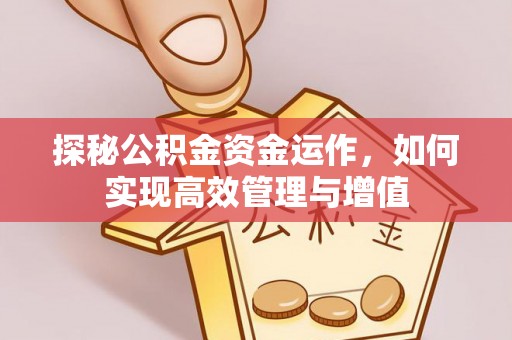 融安探秘公积金资金运作，如何实现高效管理与增值