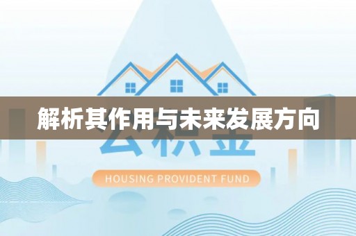 融安解析其作用与未来发展方向