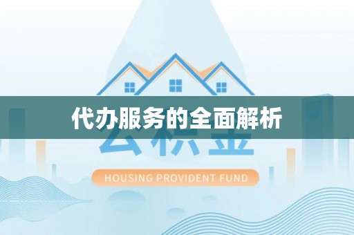 融安代办服务的全面解析